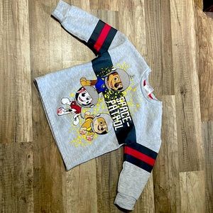 4/20$ Paw Patrol Fleece Lined Sweatshirt